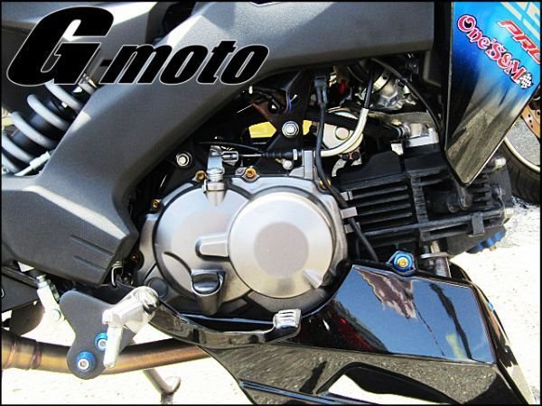 G-moto製 Z125Pro Z125プロ 対応 ステンレス製 ゴールドボルト 22本Set エンジンボルト ヘッドカバー クラッチカバー等に  フランジボルト - Online Shopping One'Su0026M®