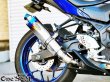 画像13: ★YZF R25 MT25 MT03用 ワンズ管 ロングデルタサイレンサーVer スリップオンマフラーセット 純正マフラーエキパイ対応 (13)