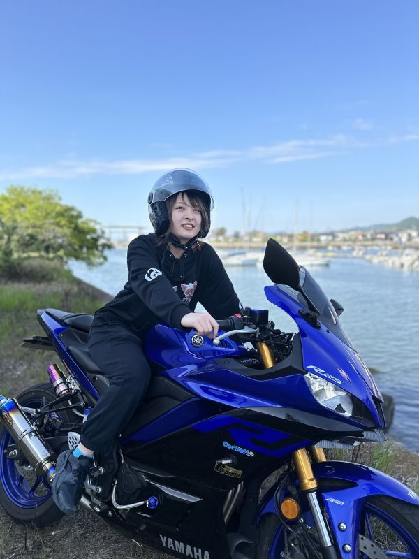 久しぶりにバイク乗りました～