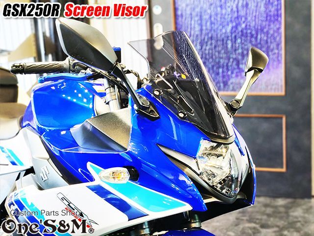 スクリーンバイザー フロントスクリーン GSX250R 2BK-DN11A - Online