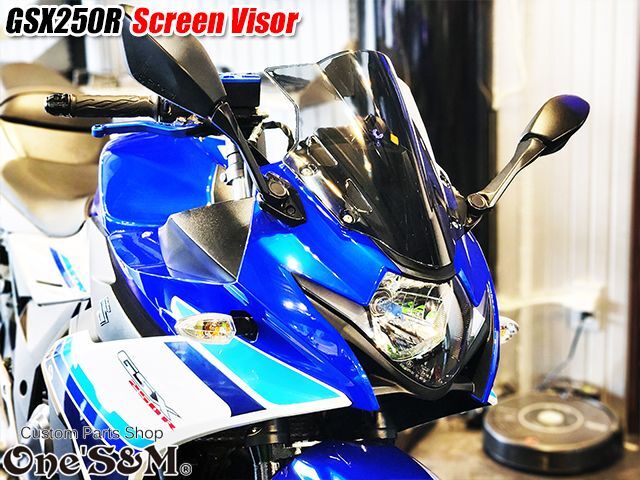 スクリーンバイザー フロントスクリーン GSX250R 2BK-DN11A - Online